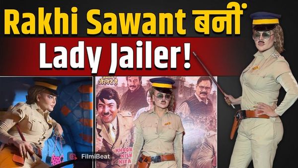 Rakhi Sawant Beats Puneet Superstar at Hum Angrezon Ke Zamane Ke Jailor Hai Trailer Launch