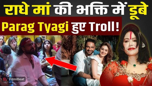 Users trolled Shefali Jariwala's husband Parag Tyagi for his devotion towards Radhe Maa, Video | FilmiBeat