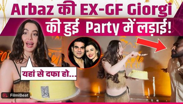 Giorgia Andriani Angry: Arbaaz Khan's ex-GF gets furious on her birthday, video goes viral!