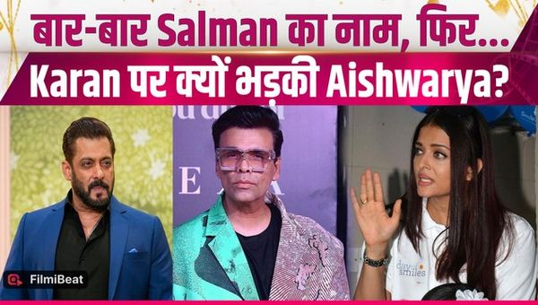 Aishwarya Rai Says 'Next Question' on Salman Khan, Why Karan Johar Was Left Speechless!
