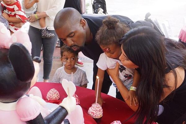 Kim Kardashian Celebrated North West 2nd Birthday At Disneyland
