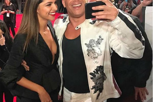 Deepika Padukone & Vin Deisel At XXX Return of Xander Cage Premiere