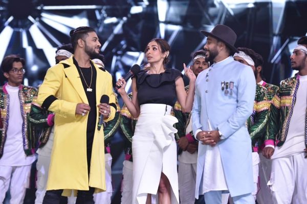 Malaika Arora & Badshah snapped on the sets of Dance India Dance