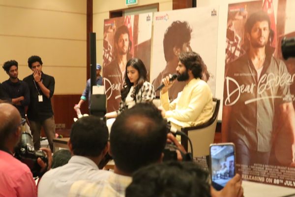 vijay devarakonda and rashmika mandanna in Kochi- Dear Comrade movie Promotion