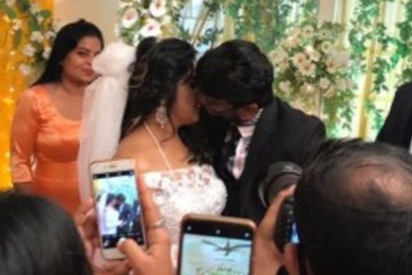 Vanitha Vijayakumar and Peter Paul Wedding Photos