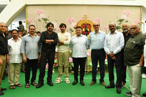 Pawan Kalyan New Movie Pooja Ceremony