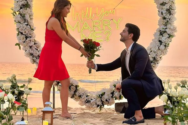 Imlie Actress Megha Chakraborty Shares Heartwarming Beach Proposal PICS