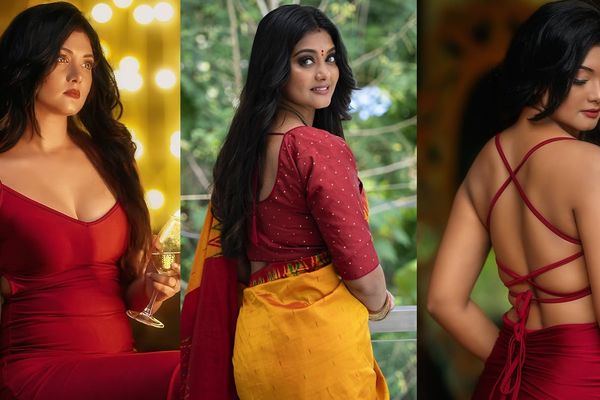 ഹോട്ട് ഹോട്ട് റെഡ് ഹോട്ട്! കിടിലന്‍ ലുക്കില്‍ ചന്ദനമഴ നായിക 