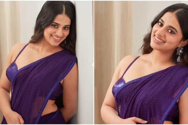 സാരി ഉടുക്കാന്‍ മാത്രം വളര്‍ന്നോ? വിശ്വസിക്കാന്‍ സാധിക്കുന്നില്ല! സ്ലീവ്‌ലെസ് ബ്ലൗസില്‍ സുന്ദരിയായി നയന്‍താര