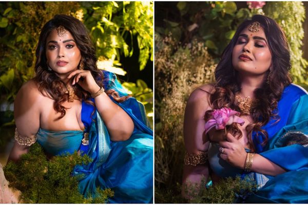  41 வயதிலும் குறையாத அழகு.. கவர்ச்சி தரிசனம் கொடுத்த நடிகை அர்ச்சனா மாரியப்பன்!