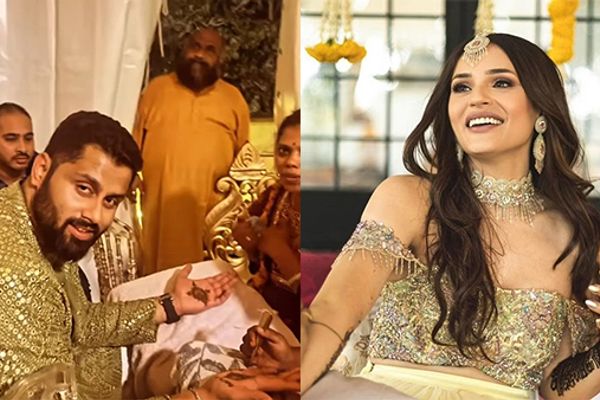 Actor Abhishek Ambareesh & Aviva Mehndi Shastra celebration; See Photos