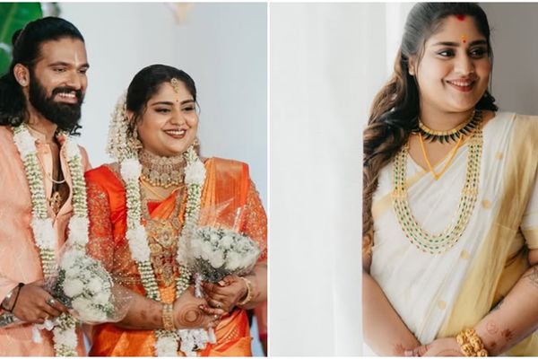 ഇത്രയും വൈകിയതെന്താ? ഒന്നാം വാര്‍ഷികത്തിന് തൊട്ട് മുന്‍പ് വിവാഹചിത്രങ്ങളുമായി താരപുത്രി ഭാഗ്യ സുരേഷ്