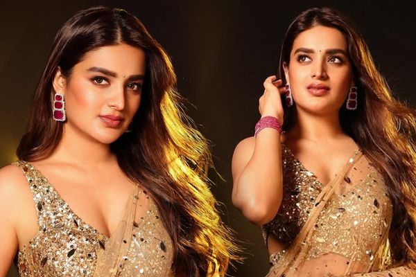 సంప్రదాయ దుస్తుల్లో కట్టిపడేస్తున్న పంచమి.. హృదయాల్ని దోచేస్తున్న నిధి అగర్వాల్