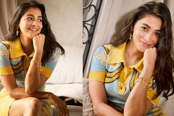 Pooja Hegde: வருண் தவானுக்கு உதட்டுலயே முத்தம் கொடுத்த அழகுப்பதுமை பூஜா ஹெக்டே.. மினுமினுக்கறாங்களேப்பா