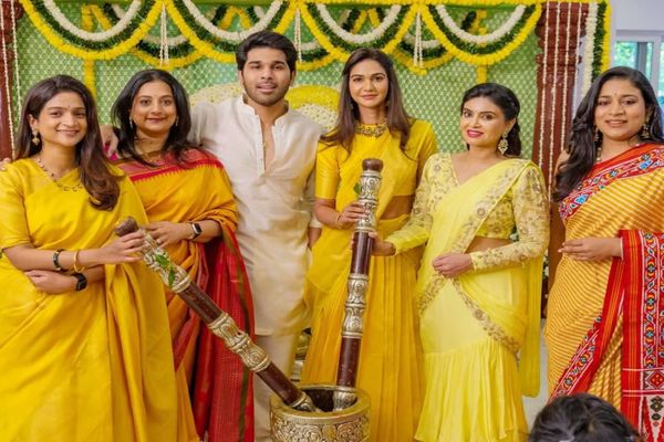 Allu Sirish- Nayanika Wedding: అల్లు శిరీష్- నయనిక పెళ్లి.. అల్లు వారి హల్దీ సెలబ్రేషన్స్ చూశారా?