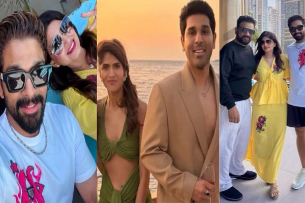 అల్లు శిరీష్ - నైనిక ప్రీ వెడ్డింగ్ సెలబ్రేషన్స్...  బ్యాచిలర్ పార్టీలో అల్లు అర్జున్, స్నేహ సందడి