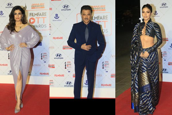 Anil Kapoor,Bhumi Pednekar, Raveena Tandon and other celebs at Filmfare OTT Awards 2022