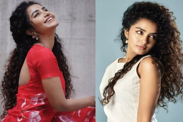 చుక్కల చీరలో కర్లీ కళ్యాణి .... అనుపమ పరమేశ్వరన్‌ను ఇలా చూశారంటే?
