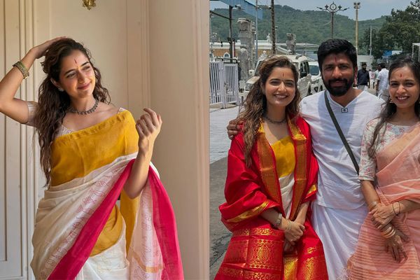 ತಂಗಿ ಜೊತೆ ತಿರುಪತಿಗೆ ಆಶಿಕಾ ಭೇಟಿ