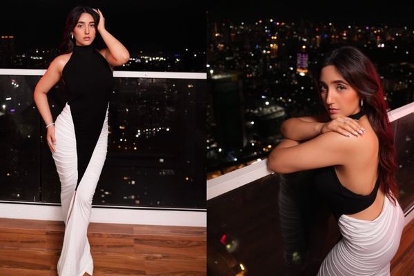 Ashnoor Kaur’s Night City Style: Actress Stuns in Elegant Black and White Looks