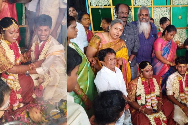 பெசன்ட் நகர் கோயிலில் நடந்த கிங்காங் மகள் திருமணம்.. முதல் ஆளாக ஆஜரான முத்துக்காளை.. வடிவேலு வருவாரா?