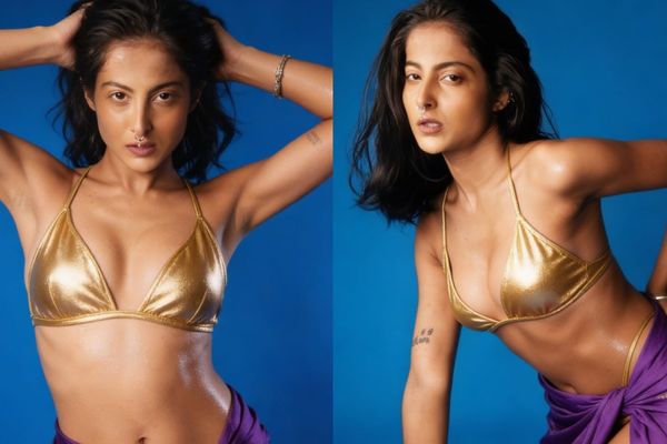 Debpriya Ghosh Breaks the Internet with Bold Bikini-Saree Fusion Look