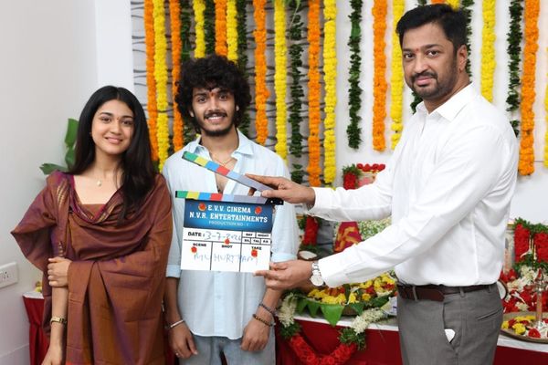 EVV Cinema & NVR Entertainments New Movie Launched With Pooja