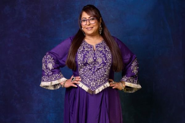Geeta Kapur’s Regal Purple Look Redefines Timeless Ethnic Fashion