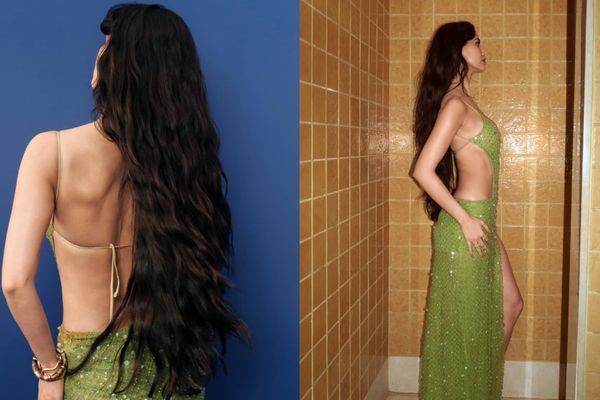 Guess This Bold Bollywood Actress Who Turned Emerald Glamour Into a Fashion Moment
