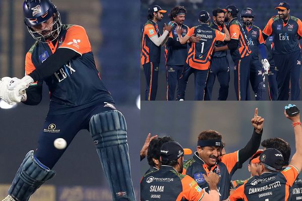 In Pics: Bhojpuri Dabanggs Claim Season 1st Victory in Celebrity Cricket League