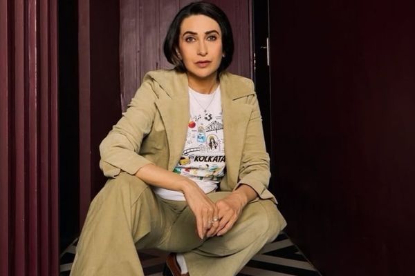 Karisma Kapoor Stuns in Beige Power Suit, Proves Timeless Style Never Fades