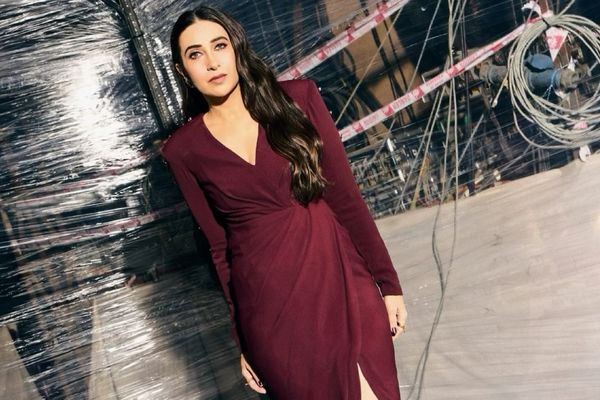 Karisma Kapoor's Graceful Burgundy Look Is Pure Fashion Perfection
