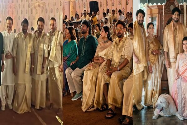 ఘనంగా ఖుష్బూ సుందర్ కుమార్తె పెళ్లి... వేదికపై చిరంజీవి, నాగ్, వెంకీ సందడి