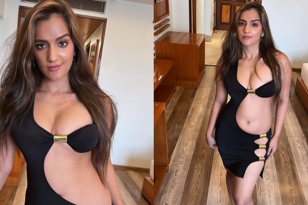 Khushbu Yadav’s Black & Gold Glam Look Is Setting New Fashion Goals With Bold Elegance