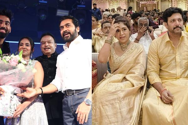 ஐசரி கணேஷ் மகள் ப்ரீத்தா திருமணம்.. அதிதி ஷங்கர் முதல் ரவி மோகன் வரை.. கலக்கலாக பங்கேற்பு!