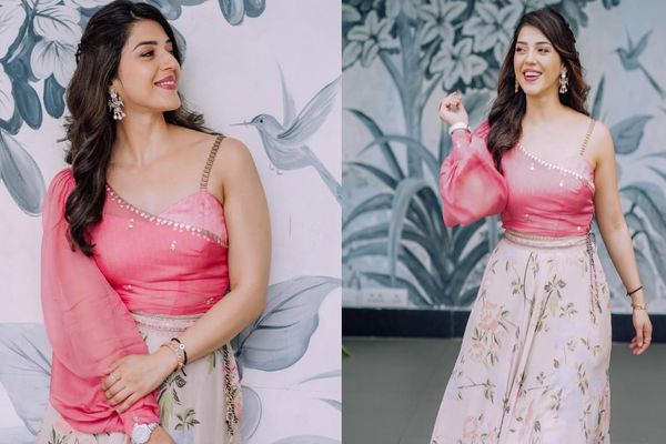 సొట్టబుగ్గతో మెహ్రీన్ కవ్వింపులు.. మూవీ ప్రమోషన్స్‌లో ఘాటు అందాలతో రచ్చ