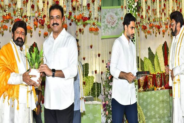 NBK 112 Movie: ముద్దుల మావయ్యపై క్లాప్ కొట్టిన అల్లుడు.. ఎన్‌బీకే 112 గ్రాండ్ ఓపెనింగ్