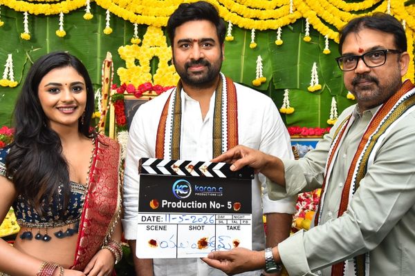 Nara Rohith's New Movie Launched With Pooja