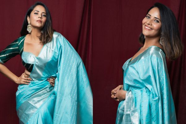 'Not Trying to Impress Anyone': Anasuya Bharadwaj's Saree Style Speaks Volumes