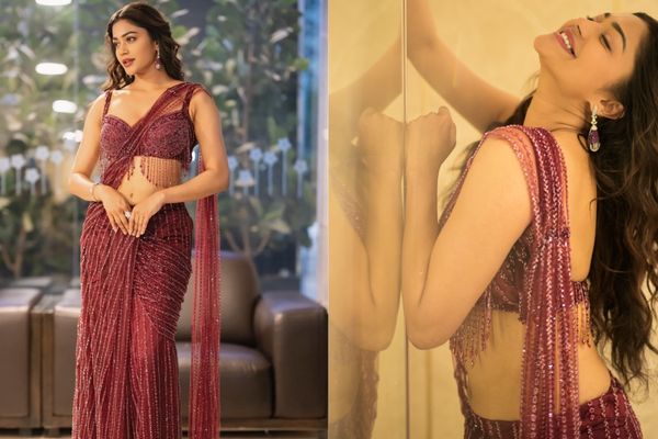 Payal Radhakrishna's 'Little Red Riding Hood' Saree Look Wins Hearts on Instagram