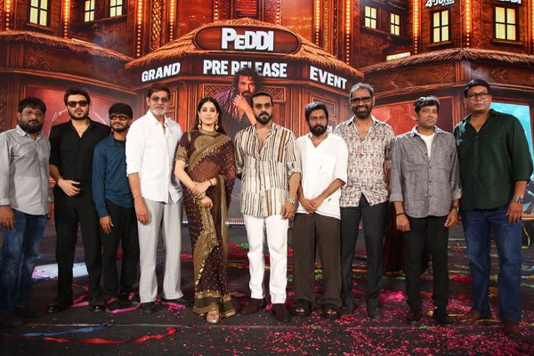 Peddi Movie Promotional Event Held At Vijayawada