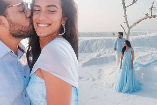 PV Sindhu- Venkata Datta Sai Channel 'Suraj Hua Maddham' Vibes In Latest Post Wedding PICS