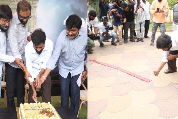 Peddi Movie Success Celebrations: పెద్ది సక్సెస్ సెలబ్రేషన్స్... బాణాసంచా పేల్చి బుచ్చిబాబు సంబరాలు