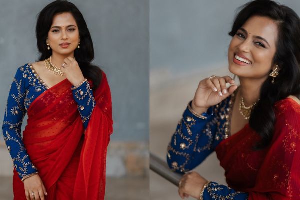 Ramya Pandian's Regal Saree Look Is the Traditional Fashion Inspiration Everyone Is Saving