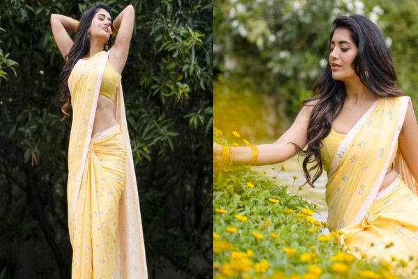 పూల చీరలో రాశీ సింగ్ లేత అందాలు.. అలా వయ్యారాలు ఒలకబోస్తూ గ్లామర్ షో!