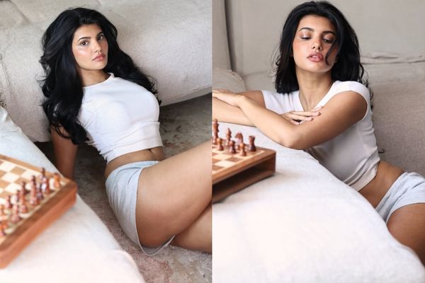 Richa Sinha Turns Casual Chic Into a Viral Fashion Statement in Minimal White Outfit
