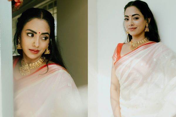 Sai Kamakshi Bhaskarla Stuns in Elegant Ethnic Look, Grace Meets Timeless Tradition