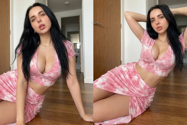 Sassy Maaya Flaunts Effortless Confidence in Viral Pink Bold Outfit