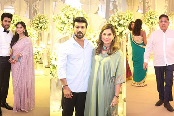 Sharwanand, Rakshita Wedding Reception Photos