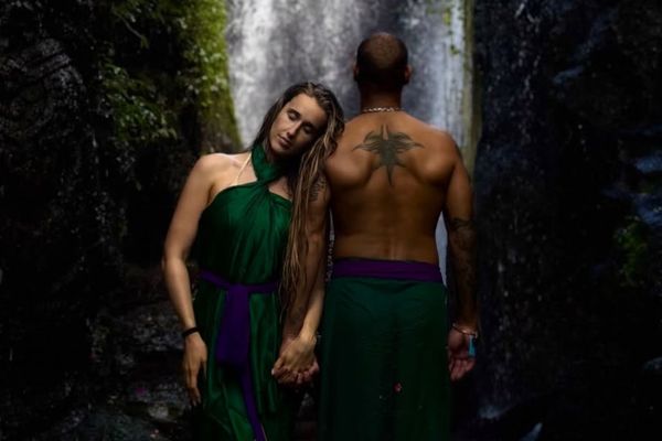 Shikhar Dhawan and Sophie Shine’s Romantic Bali Photos Go Viral, Waterfall Moments Win Hearts